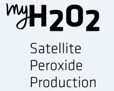 My H2O2 Satellite Peroxide Production Logo (EUIPO, 30.04.2015)