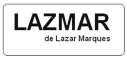 LAZMAR DE LAZAR MARQUES Logo (EUIPO, 04.08.2015)