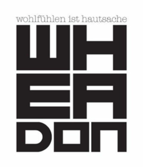 WHEADON - WOHLFÜHLEN IST HAUTSACHE Logo (EUIPO, 07/03/2015)