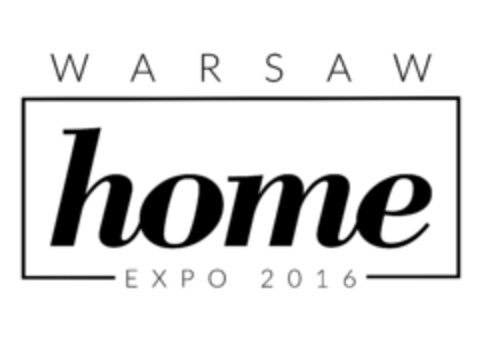 WARSAW home EXPO 2016 Logo (EUIPO, 08/25/2015)