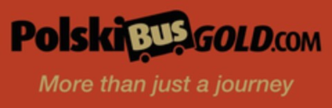 Polski Bus GOLD.COM More than just a journey Logo (EUIPO, 08/27/2015)