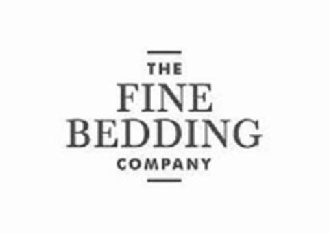 THE FINE BEDDING COMPANY Logo (EUIPO, 03/15/2016)