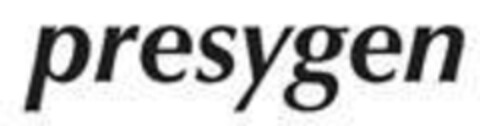 PRESYGEN Logo (EUIPO, 18.04.2016)