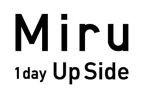 Miru 1day UpSide Logo (EUIPO, 01.12.2016)