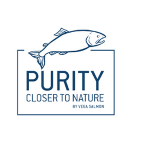 PURITY CLOSER TO NATURE BY VEGA SALMON Logo (EUIPO, 11.05.2017)