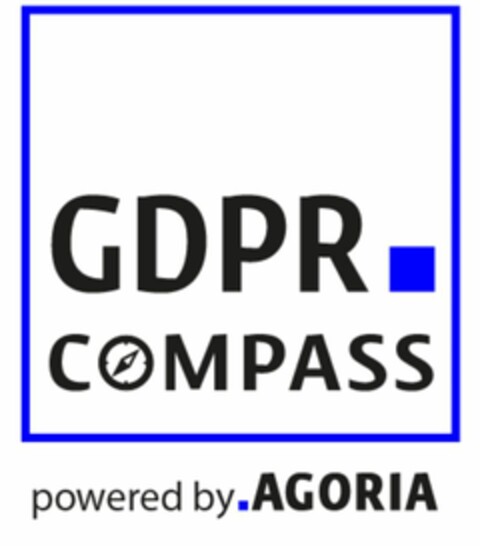 GDPR COMPASS powered by AGORIA Logo (EUIPO, 10/26/2017)