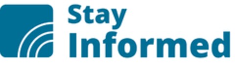 Stay Informed Logo (EUIPO, 12.01.2018)