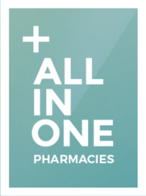 ALL IN ONE PHARMACIES Logo (EUIPO, 10.04.2018)