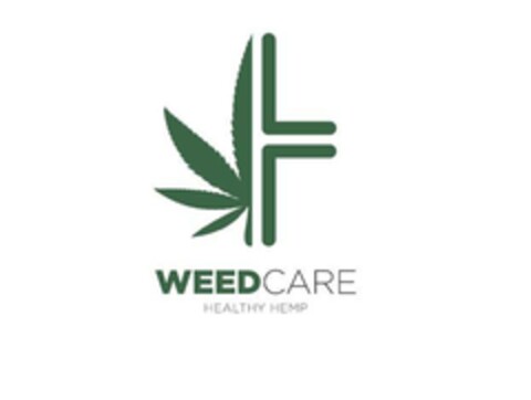 WEED CARE HEALTHY HEMP Logo (EUIPO, 04/20/2018)