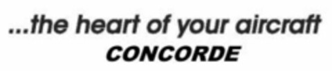 …the heart of your aircraft CONCORDE Logo (EUIPO, 09.05.2018)