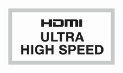 HDMI ULTRA HIGH SPEED Logo (EUIPO, 20.08.2018)