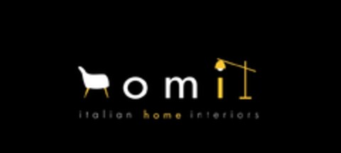 HOMIT ITALIAN HOME INTERIORS Logo (EUIPO, 26.10.2018)