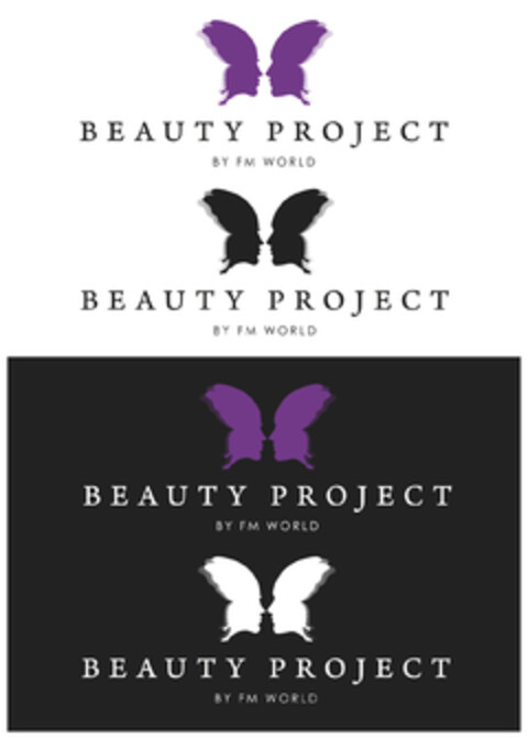 BEAUTY PROJECT BY FM WORLD Logo (EUIPO, 22.10.2019)