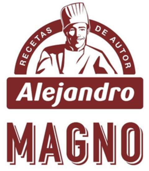 ALEJANDRO MAGNO RECETAS DE AUTOR Logo (EUIPO, 02.03.2020)