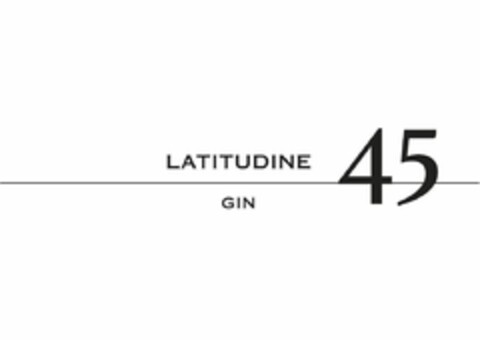 LATITUDINE 45 GIN Logo (EUIPO, 08/10/2020)