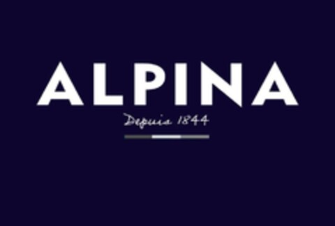 ALPINA Depuis 1844 Logo (EUIPO, 02.02.2022)