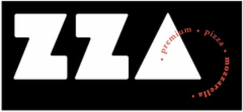 ZZA PREMIUM PIZZA MOZZARELLA Logo (EUIPO, 10.02.2022)