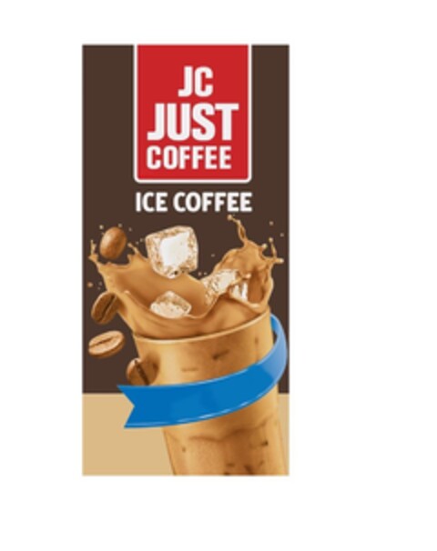 JC JUST COFFEE ICE COFFEE Logo (EUIPO, 23.02.2022)