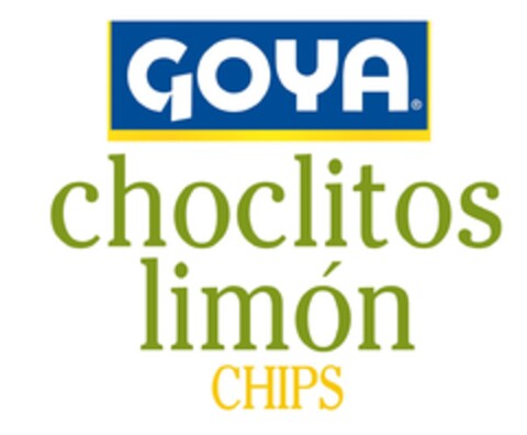 GOYA choclitos limón CHIPS Logo (EUIPO, 23.08.2022)
