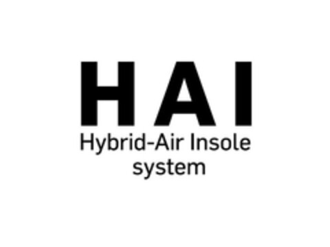 HAI Hybrid - Air Insole system Logo (EUIPO, 08.08.2023)