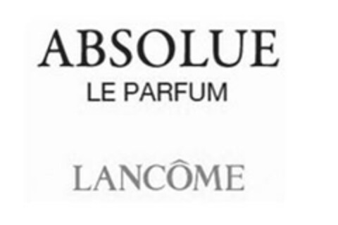 ABSOLUE LE PARFUM LANCÔME Logo (EUIPO, 29.12.2023)