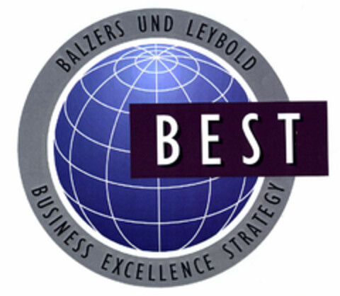 BEST BALZERS AND LEYBOLD BUSINESS EXCELLENCE STRATEGY Logo (EUIPO, 06/26/1996)