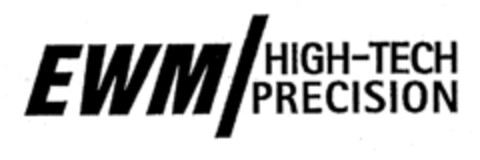 EWM/HIGH-TECH PRECISION Logo (EUIPO, 02.10.1996)