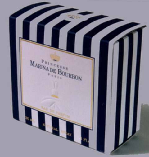 PRINCESSE MARINA DE BOURBON PARIS EAU DE PARFUM Logo (EUIPO, 26.06.1997)