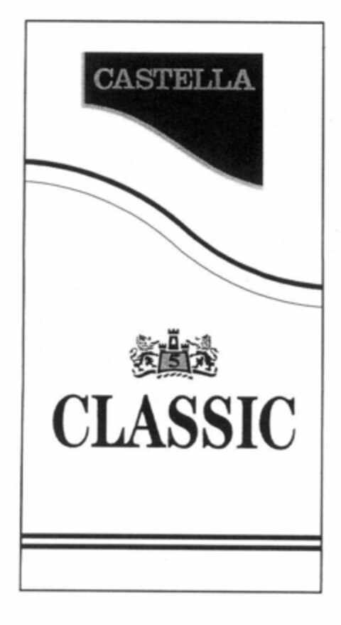 CASTELLA 5 CLASSIC Logo (EUIPO, 04/10/2000)