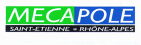 MECAPOLE SAINT-ETIENNE * RHÔNE-ALPES Logo (EUIPO, 25.10.2000)