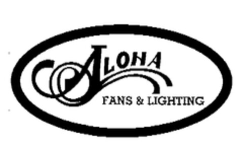 ALOHA FANS & LIGHTING Logo (EUIPO, 01.08.2003)