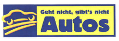 Geht nicht, gibt's nicht Autos Logo (EUIPO, 25.09.2003)