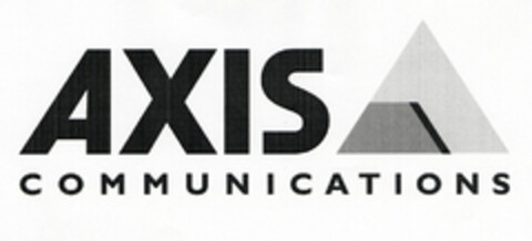 AXIS COMMUNICATIONS Logo (EUIPO, 11.05.2004)