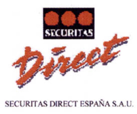 SECURITAS Direct SECURITAS DIRECT ESPAÑA S.A.U. Logo (EUIPO, 04/19/2005)