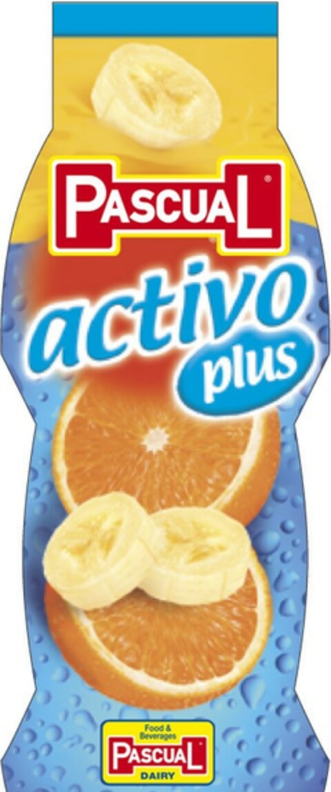 PASCUAL activo plus Logo (EUIPO, 10/24/2005)