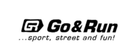 Go&Run ...sport, street and fun! Logo (EUIPO, 29.12.2005)