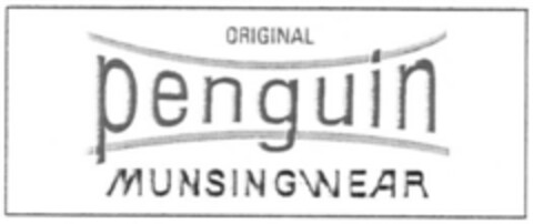 ORIGINAL penguin MUNSINGWEAR Logo (EUIPO, 20.01.2006)