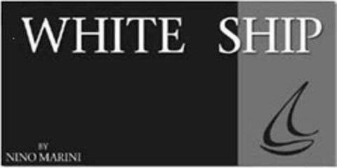 WHITE SHIP by NINO MARINI Logo (EUIPO, 05/18/2006)