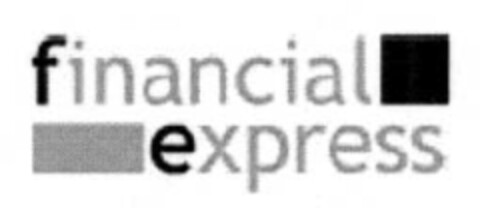 financial express Logo (EUIPO, 28.11.2006)