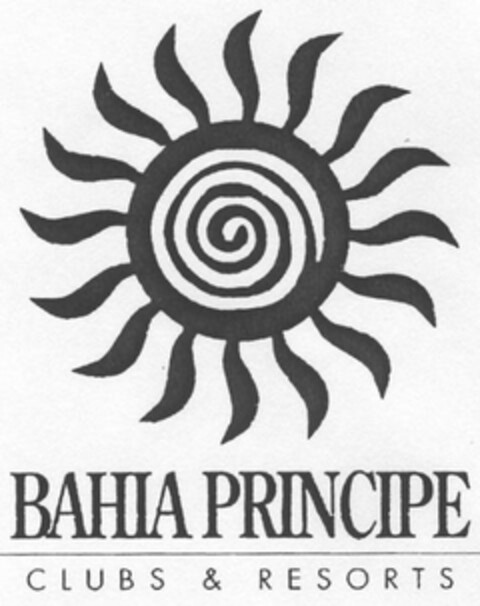 BAHIA PRINCIPE CLUBS & RESORTS Logo (EUIPO, 05/25/2007)