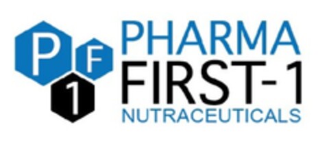 PHARMA FIRST-1 NUTRACEUTICALS Logo (EUIPO, 25.08.2010)