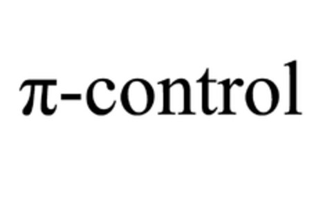 π-control Logo (EUIPO, 17.09.2010)