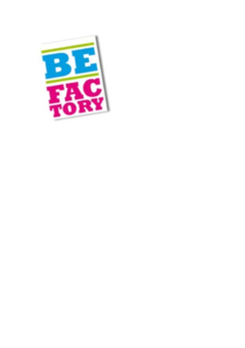 BE FACTORY Logo (EUIPO, 04.08.2011)