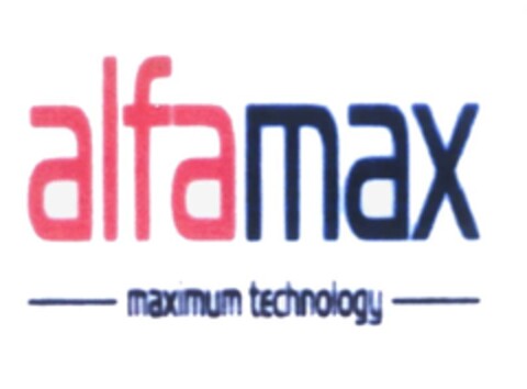 alfamax maximum technology Logo (EUIPO, 07/27/2012)