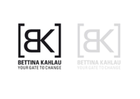 BETTINA KAHLAU
YOUR GATE TO CHANGE Logo (EUIPO, 18.11.2013)