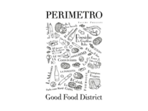 PERIMETRO GOOD FOOD DISTRICT Logo (EUIPO, 06/06/2014)