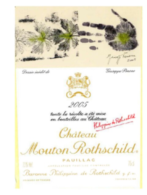 Château Mouton Rothschild 2005 Logo (EUIPO, 22.10.2014)