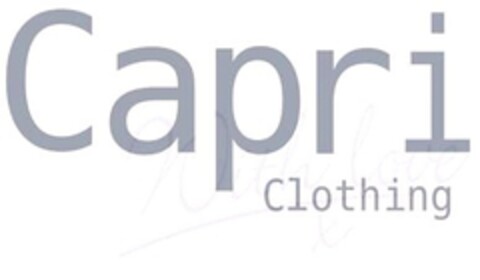 CAPRI CLOTHING Logo (EUIPO, 24.03.2016)