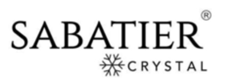 SABATIER CRYSTAL Logo (EUIPO, 12.08.2016)