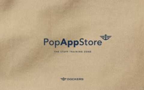 PopAppStore THE STAFF TRAINING ZONE DOCKERS Logo (EUIPO, 01/17/2017)